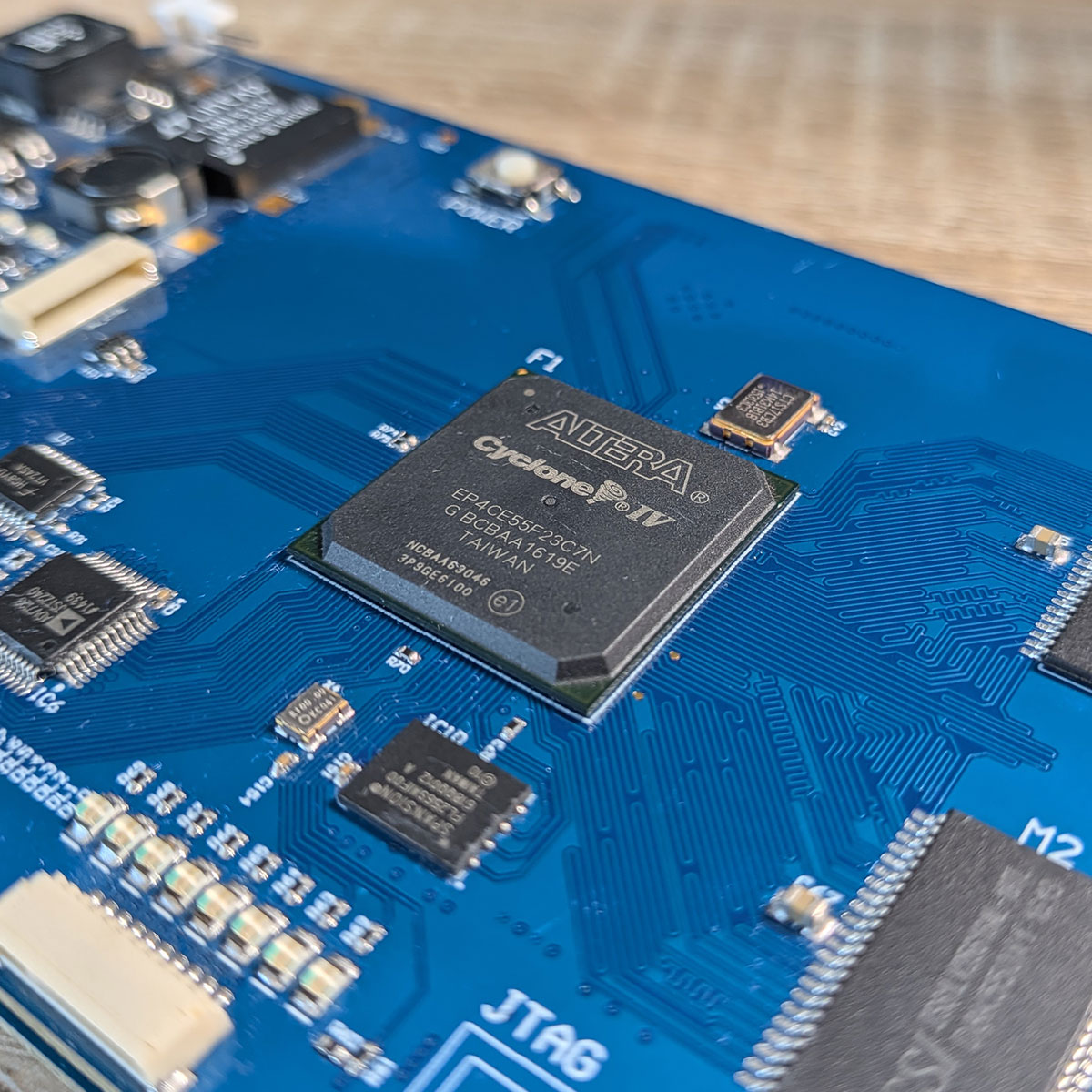 One of my designs from 2015: A real-time image generation logic board for a handheld medical ultrasound device.